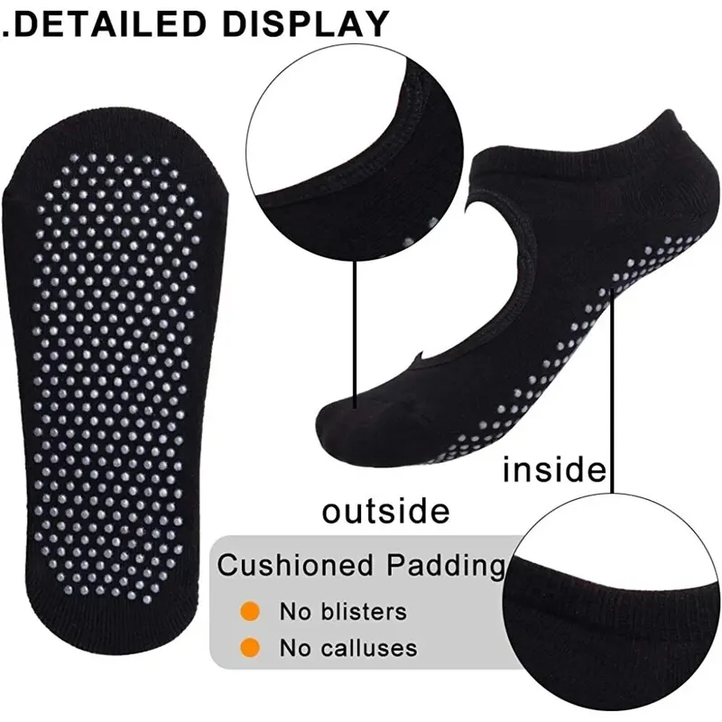1-3 pares de calcetines de yog - Pilate Yoga Workout reseña y precio